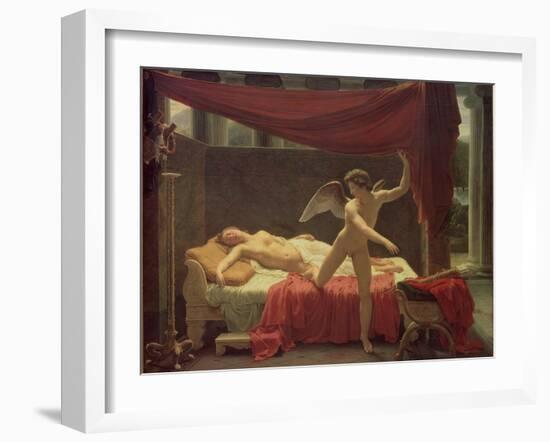 Cupid and Psyche, 1817-Francois Edouard Picot-Framed Giclee Print