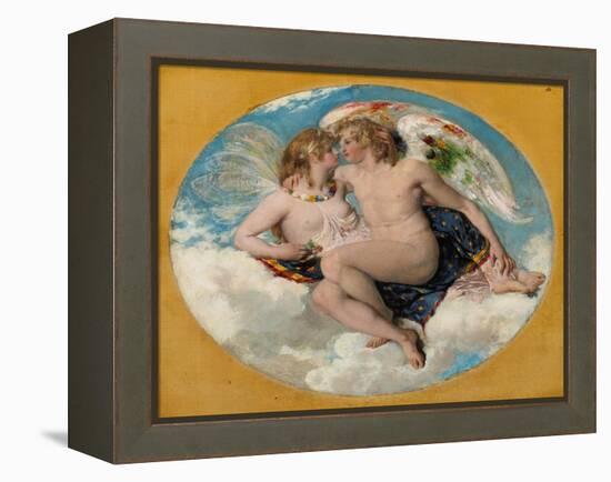 Cupid and Psyche, 1821-William Etty-Framed Premier Image Canvas