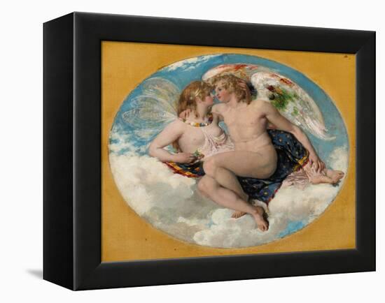 Cupid and Psyche, 1821-William Etty-Framed Premier Image Canvas