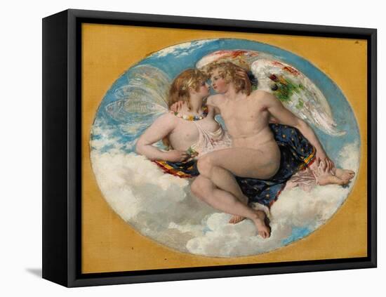 Cupid and Psyche, 1821-William Etty-Framed Premier Image Canvas
