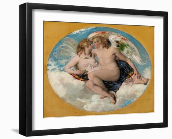 Cupid and Psyche, 1821-William Etty-Framed Giclee Print