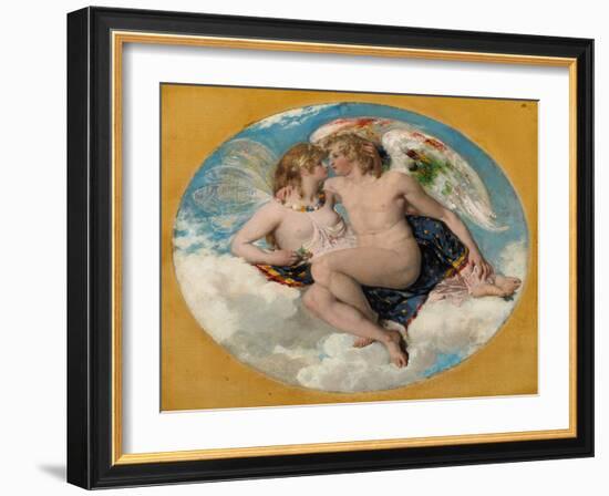 Cupid and Psyche, 1821-William Etty-Framed Giclee Print