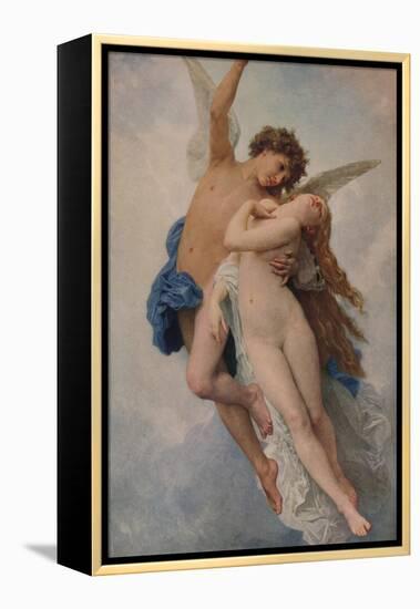 'Cupid and Psyche', 1889, (1938)-William-Adolphe Bouguereau-Framed Premier Image Canvas