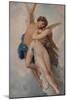 'Cupid and Psyche', 1889, (1938)-William-Adolphe Bouguereau-Mounted Giclee Print