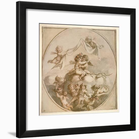 'Cupid and Psyche', 1903-Lady Diana Spencer-Framed Giclee Print