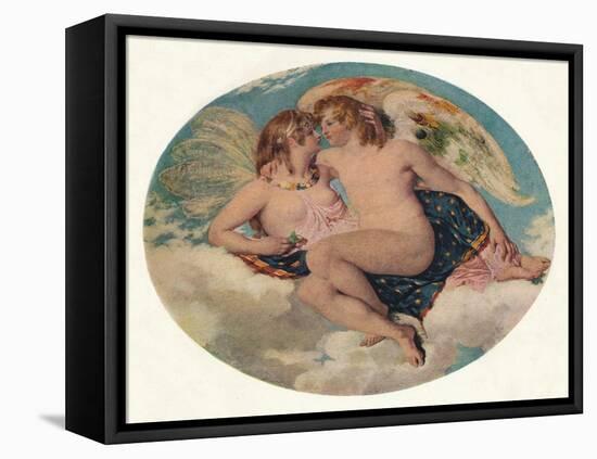 'Cupid and Psyche', 19th century-William Etty-Framed Premier Image Canvas