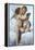 Cupid and Psyche as Infants-William Adolphe Bouguereau-Framed Stretched Canvas