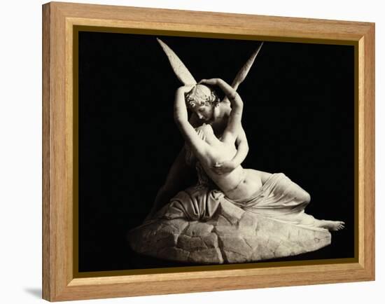 Cupid and Psyche by Antonio Canova-null-Framed Premier Image Canvas