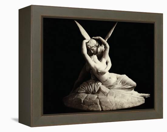 Cupid and Psyche by Antonio Canova-null-Framed Premier Image Canvas