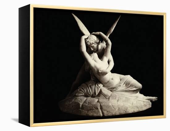 Cupid and Psyche by Antonio Canova-null-Framed Premier Image Canvas