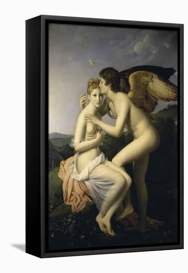 Cupid and Psyche-Francois Gerard-Framed Premier Image Canvas