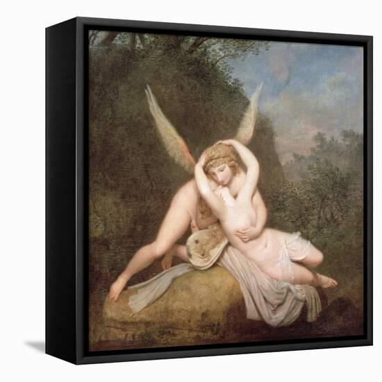 Cupid and Psyche-Antonio Canova-Framed Premier Image Canvas