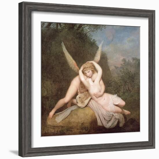 Cupid and Psyche-Antonio Canova-Framed Giclee Print