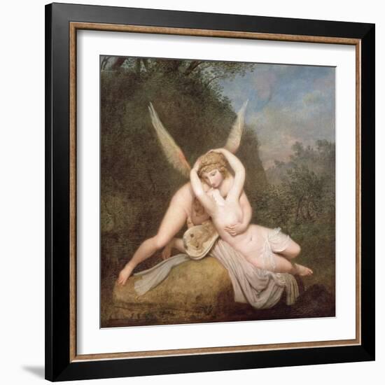 Cupid and Psyche-Antonio Canova-Framed Giclee Print