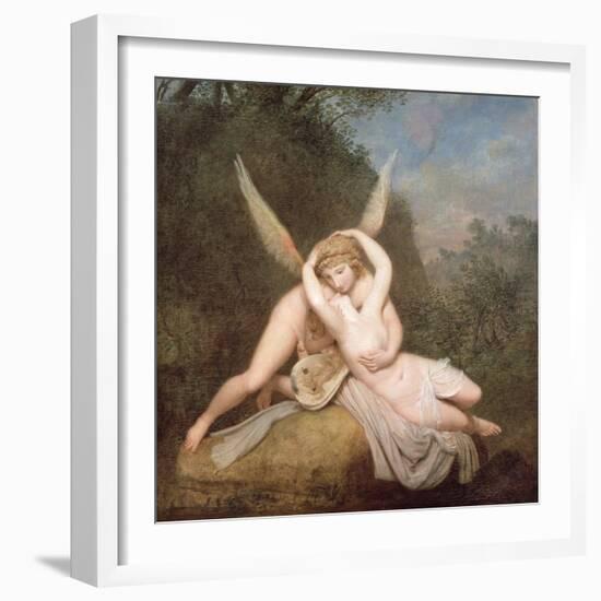 Cupid and Psyche-Antonio Canova-Framed Giclee Print