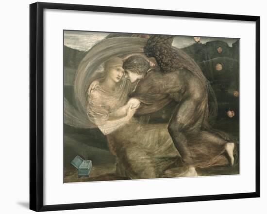 Cupid and Psyche-Edward Burne-Jones-Framed Giclee Print