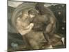 Cupid and Psyche-Edward Burne-Jones-Mounted Giclee Print