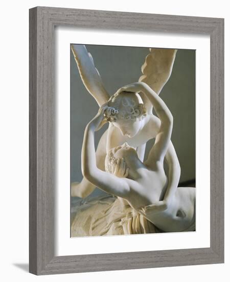 Cupid and Psyche-Antonio Canova-Framed Giclee Print