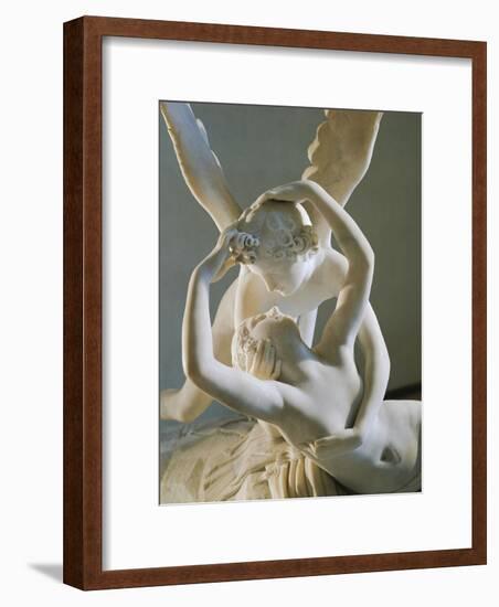 Cupid and Psyche-Antonio Canova-Framed Giclee Print