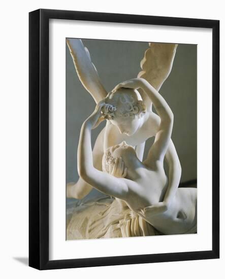 Cupid and Psyche-Antonio Canova-Framed Giclee Print