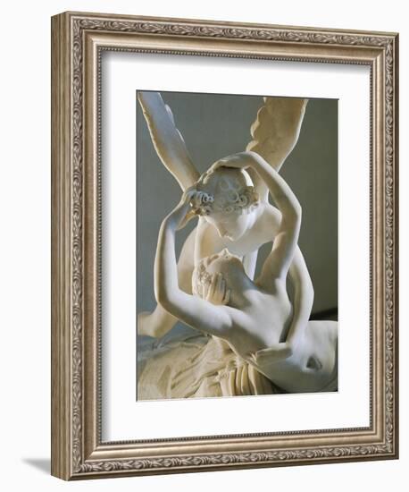 Cupid and Psyche-Antonio Canova-Framed Giclee Print