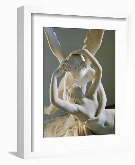 Cupid and Psyche-Antonio Canova-Framed Giclee Print