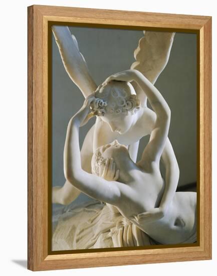 Cupid and Psyche-Antonio Canova-Framed Premier Image Canvas