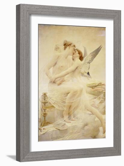 Cupid and Psyche-Lionel Noel Royer-Framed Giclee Print