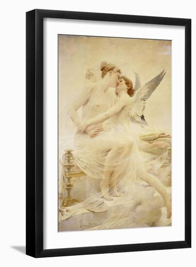 Cupid and Psyche-Lionel Noel Royer-Framed Giclee Print