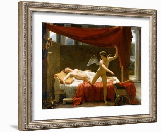 Cupid and Psyche-François-Édouard Picot-Framed Giclee Print