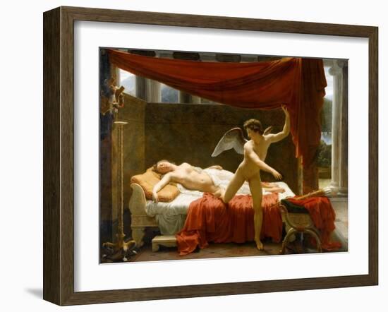 Cupid and Psyche-François-Édouard Picot-Framed Giclee Print