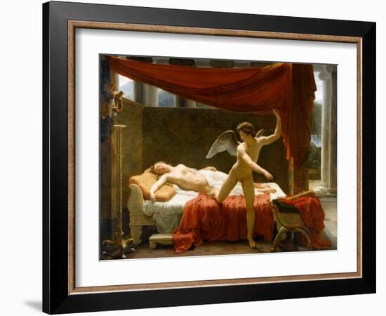 Cupid and Psyche-François-Édouard Picot-Framed Giclee Print