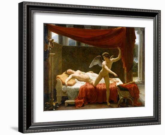 Cupid and Psyche-François-Édouard Picot-Framed Giclee Print