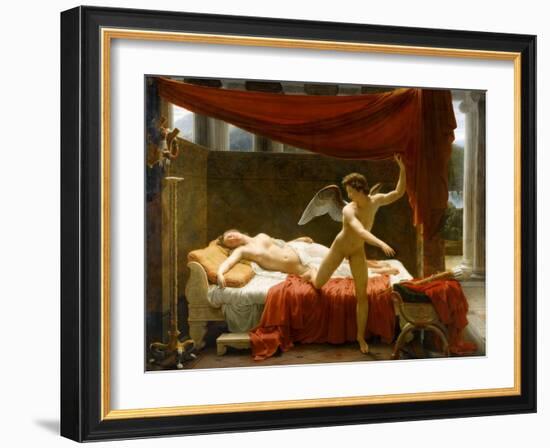 Cupid and Psyche-François-Édouard Picot-Framed Giclee Print