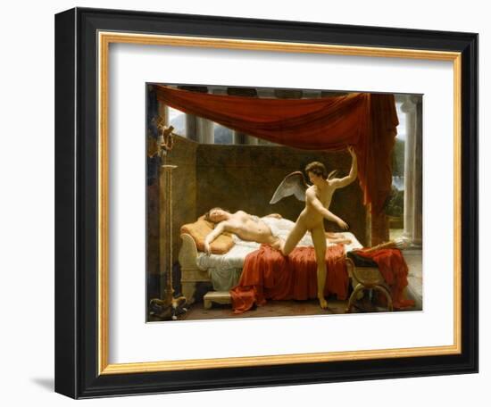 Cupid and Psyche-François-Édouard Picot-Framed Giclee Print