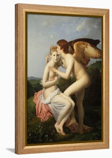 Cupid and Psyche-François Pascal Simon Gérard-Framed Premier Image Canvas