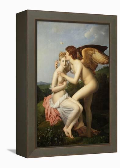 Cupid and Psyche-François Pascal Simon Gérard-Framed Premier Image Canvas