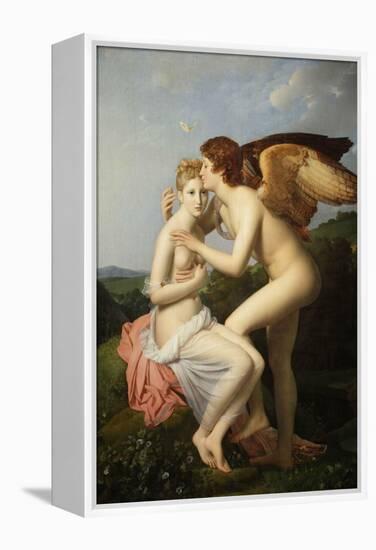 Cupid and Psyche-François Pascal Simon Gérard-Framed Premier Image Canvas