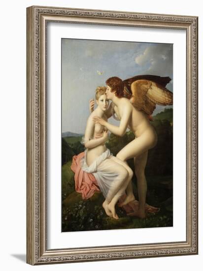 Cupid and Psyche-François Pascal Simon Gérard-Framed Giclee Print