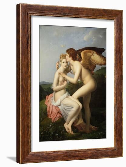 Cupid and Psyche-François Pascal Simon Gérard-Framed Giclee Print