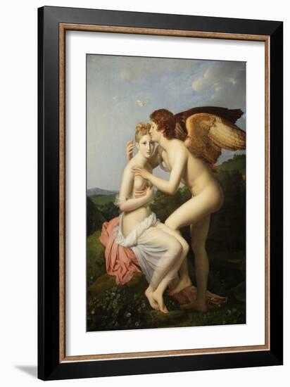 Cupid and Psyche-François Pascal Simon Gérard-Framed Giclee Print