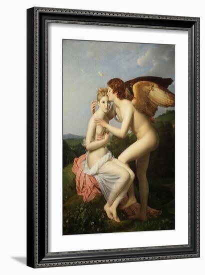 Cupid and Psyche-François Pascal Simon Gérard-Framed Giclee Print