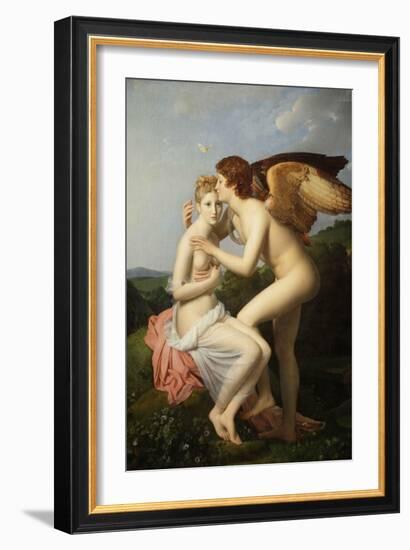 Cupid and Psyche-François Pascal Simon Gérard-Framed Giclee Print