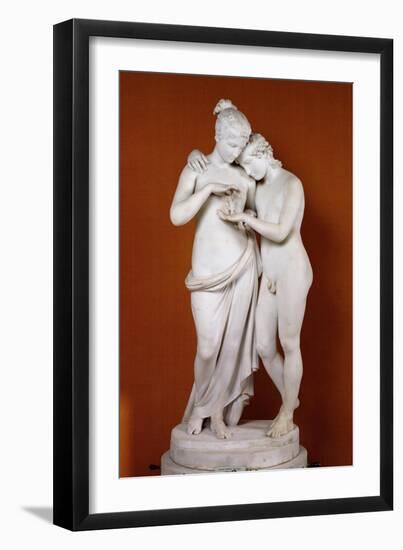 Cupid and Psyche-Antonio Canova-Framed Giclee Print