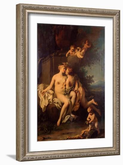 Cupid and Psyche-Jacopo Amigoni-Framed Giclee Print