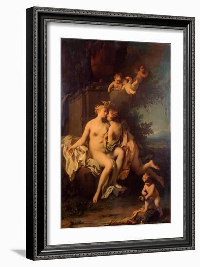 Cupid and Psyche-Jacopo Amigoni-Framed Giclee Print