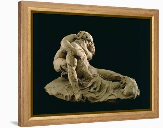 Cupid and Psyche-Antonio Canova-Framed Premier Image Canvas