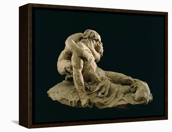 Cupid and Psyche-Antonio Canova-Framed Premier Image Canvas