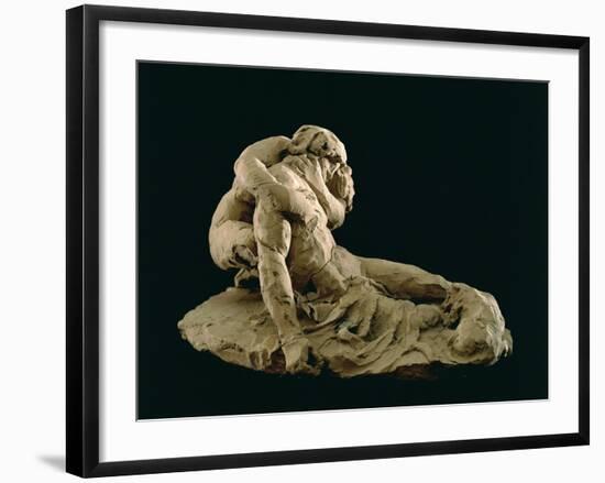 Cupid and Psyche-Antonio Canova-Framed Giclee Print