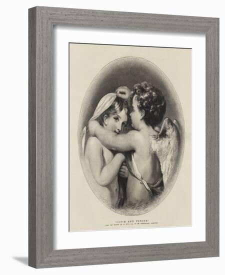 Cupid and Psyche-William Etty-Framed Giclee Print